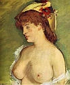 MANET EDOUARD (1832-1883) - Nudo di bionda